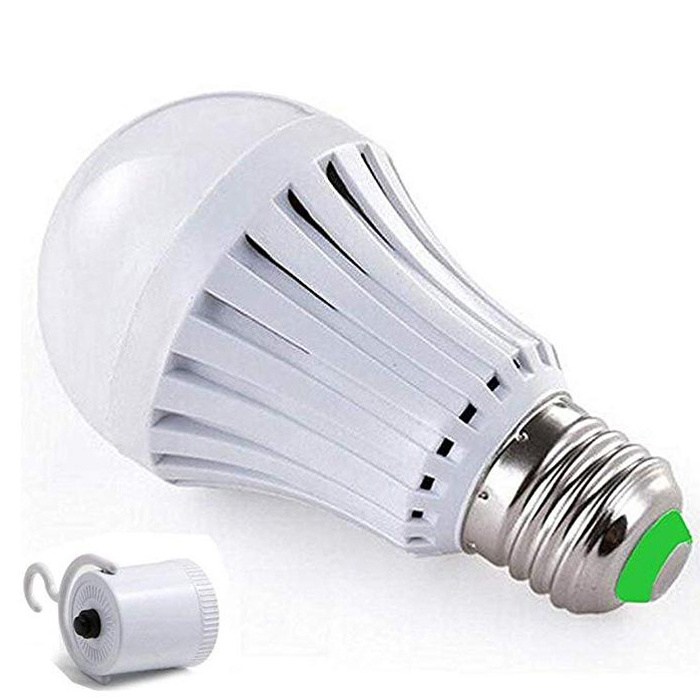 2 Years Warranty B22 E27 Rechargeable Self Charging Led Light Bulb