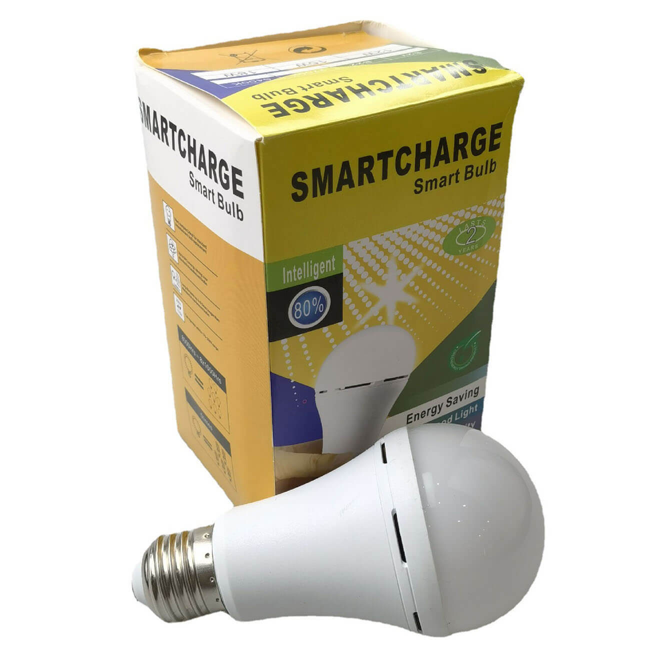 b22 pin type automatic charging ac dc rechargeable bulb emergency light