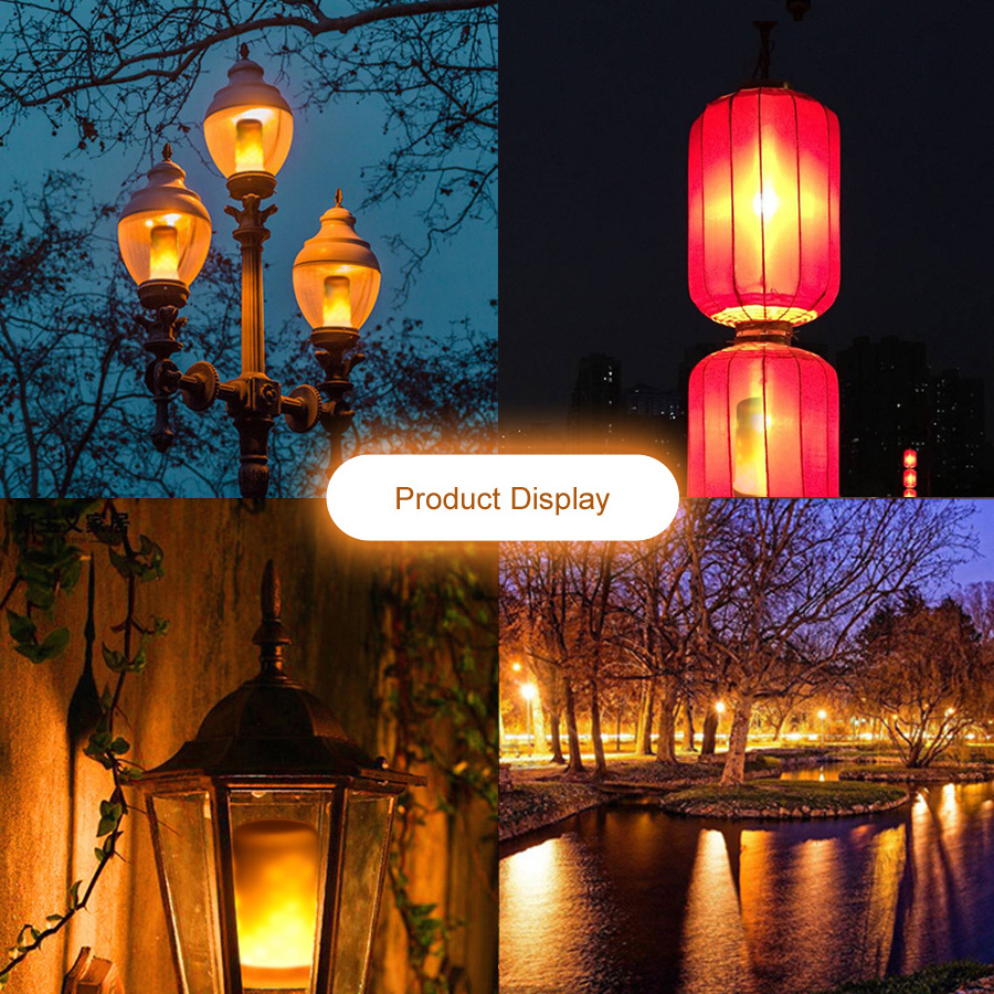 flicker fire effect led light led fire lamp fake fire led silk flame light