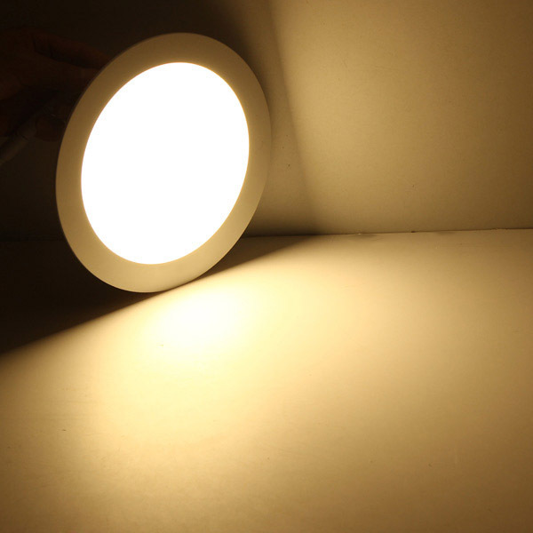 hotsale ce rohs slim ultra thin recessed round led panel light