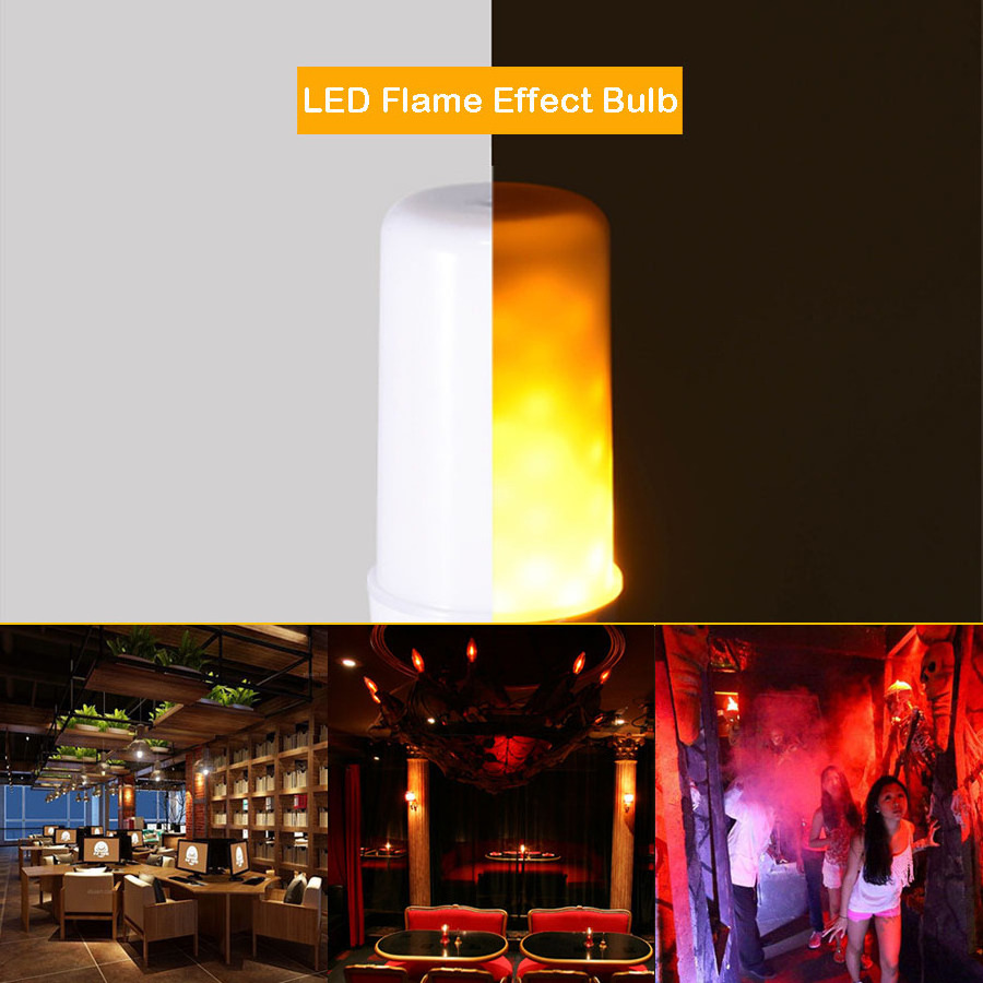 flicker fire effect led light led fire lamp fake fire led silk flame light