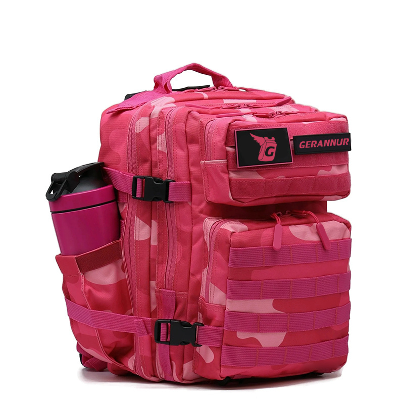 Factory Supply 25l Waterproof Camo Pink Tatica Mochila Back Pack 900D Oxford Tactical Gym Fitness Sport Backpack