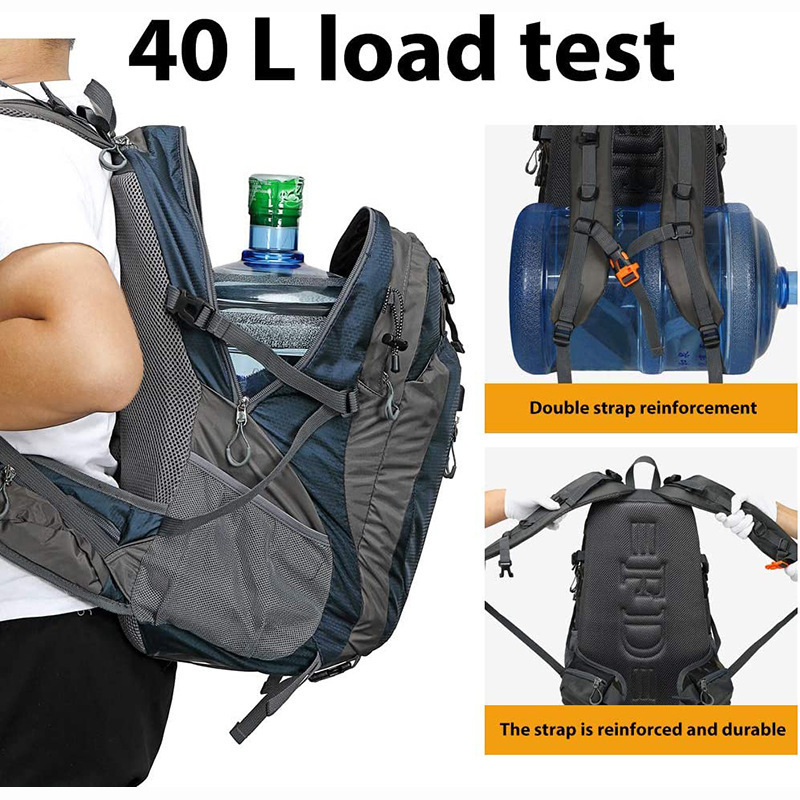 40L Lightweight Custom Travel Outdoor Hiking Backpack Foldable Backpacks Bag For Camping Hiking