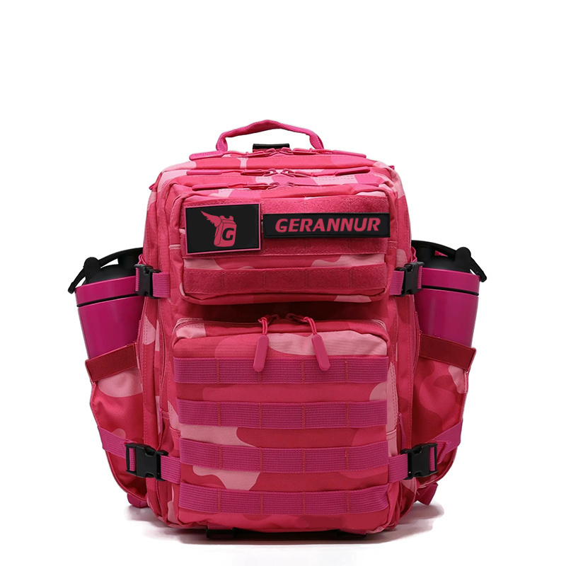 Factory Supply 25l Waterproof Camo Pink Tatica Mochila Back Pack 900D Oxford Tactical Gym Fitness Sport Backpack