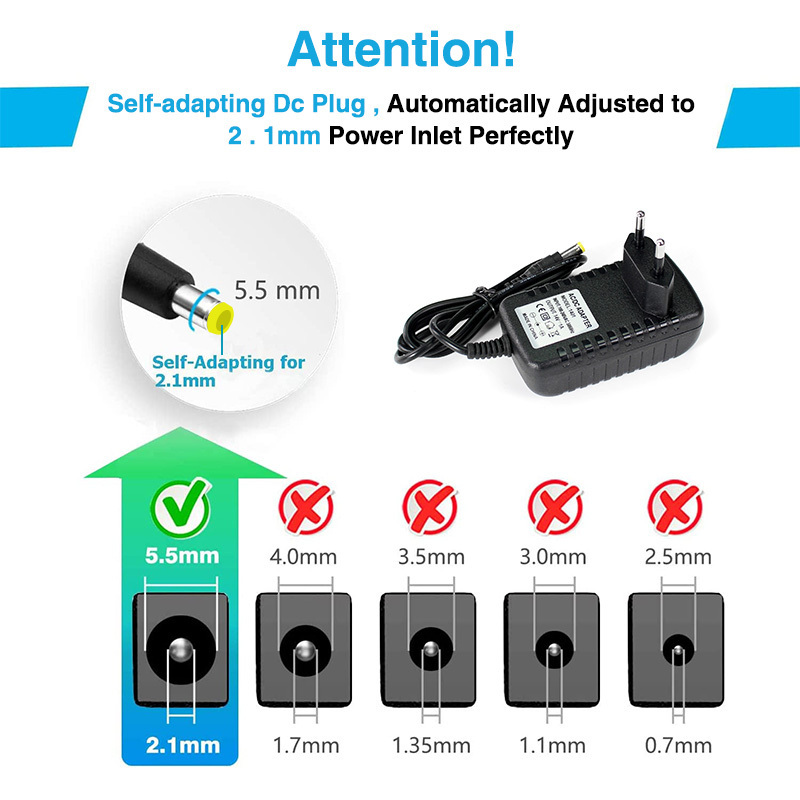 Power Supply DC 5V 12V 24V 1A 2A 3A 5A 6A 8A 12 Volt Power Supply Charger 12v AC Power Adapter Led Strip Lamp Hoverboard Adapter