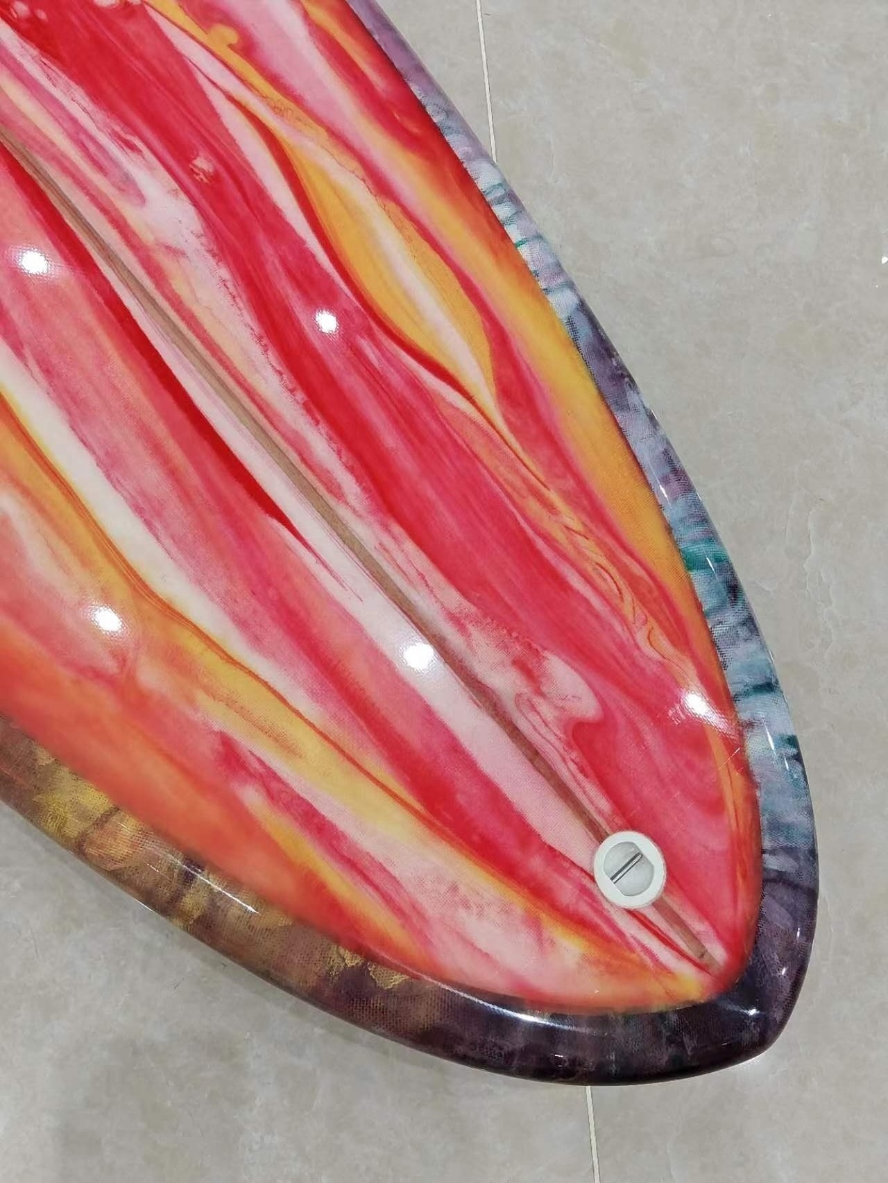 Gerland epoxi resin long surfboard stand up board high quality sub custom cheap surfboard for men/woemn