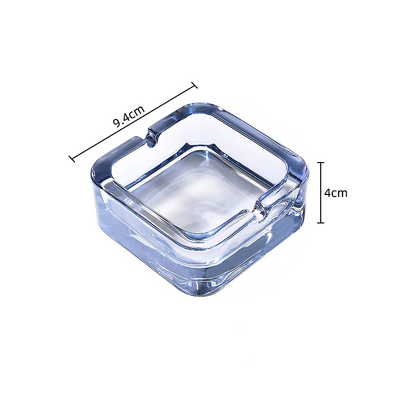 Glass Ashtrays for Cigarettes Portable Decorative Modern Ashtray Fancy Cute Cool