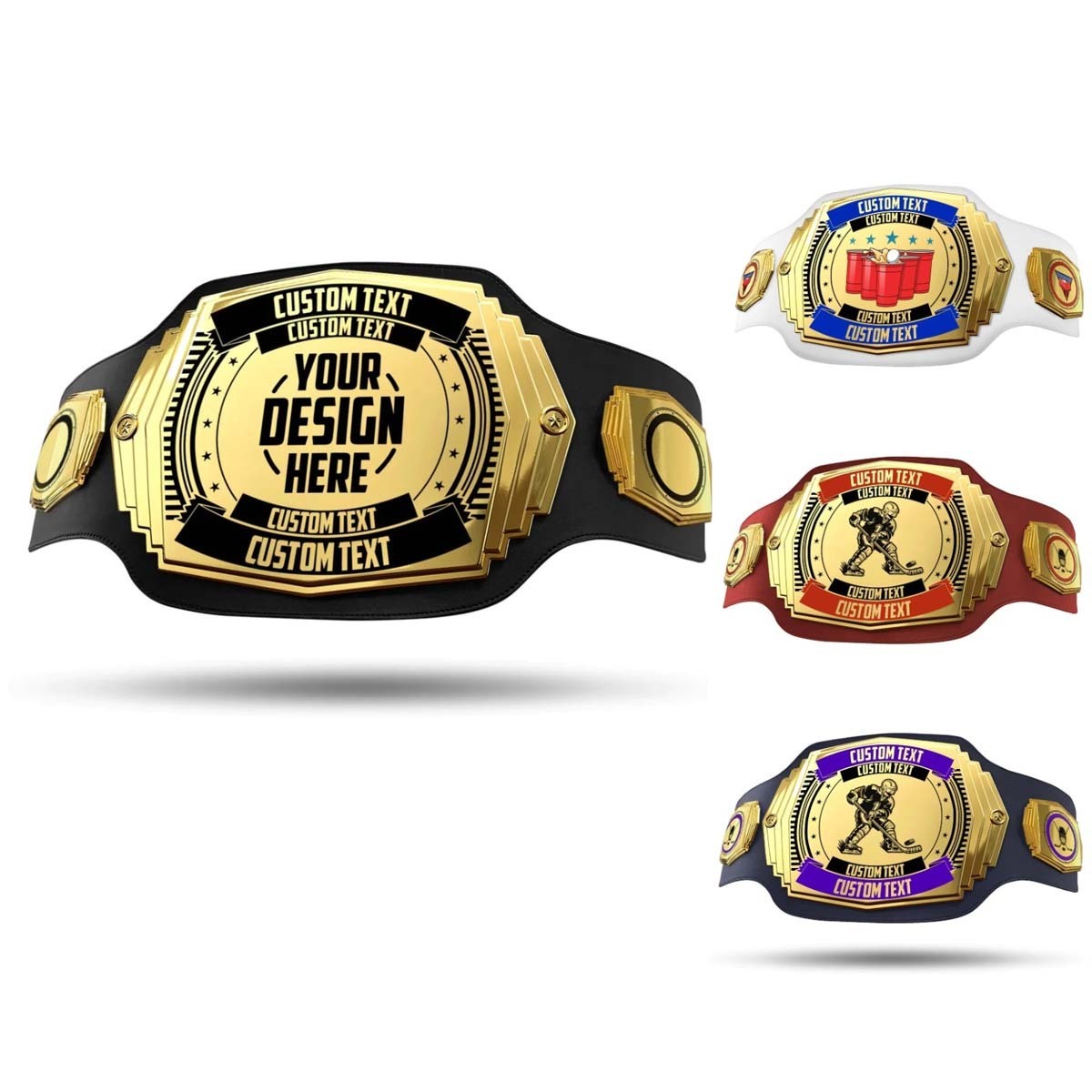 Wholesale Custom Made High Quality Customized Wrestling MMA Boxing Championship Belts Adult Size