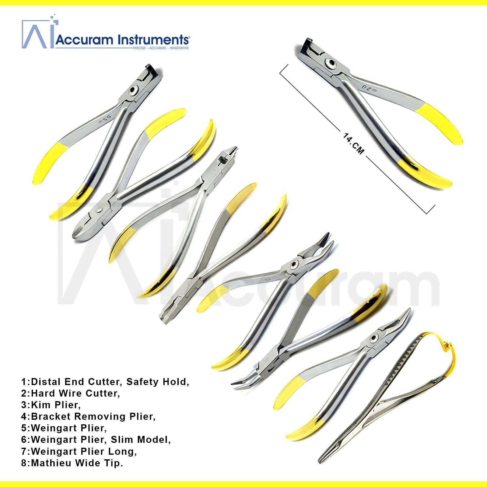 Bracket Removing Plier With Replacement Hooks Direct Bond Bracket Remover Replaceable Tip Bending & Forming Pliers