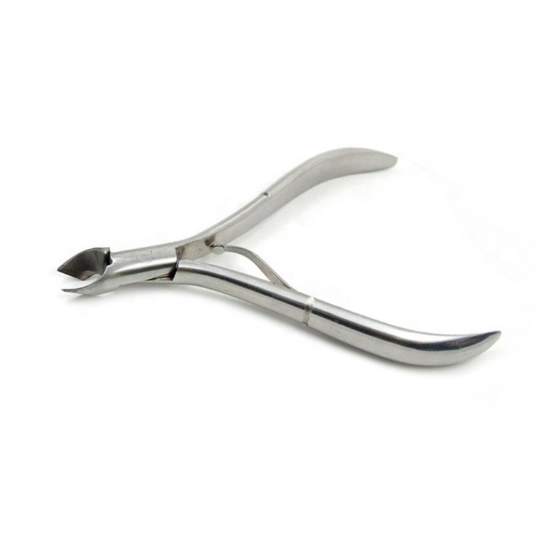 Professional Stainless Steel Curved Cuticle Nail Nipper Clipper Nail Clipper Cutter Toe Manicure Scissors Nail Art Tools