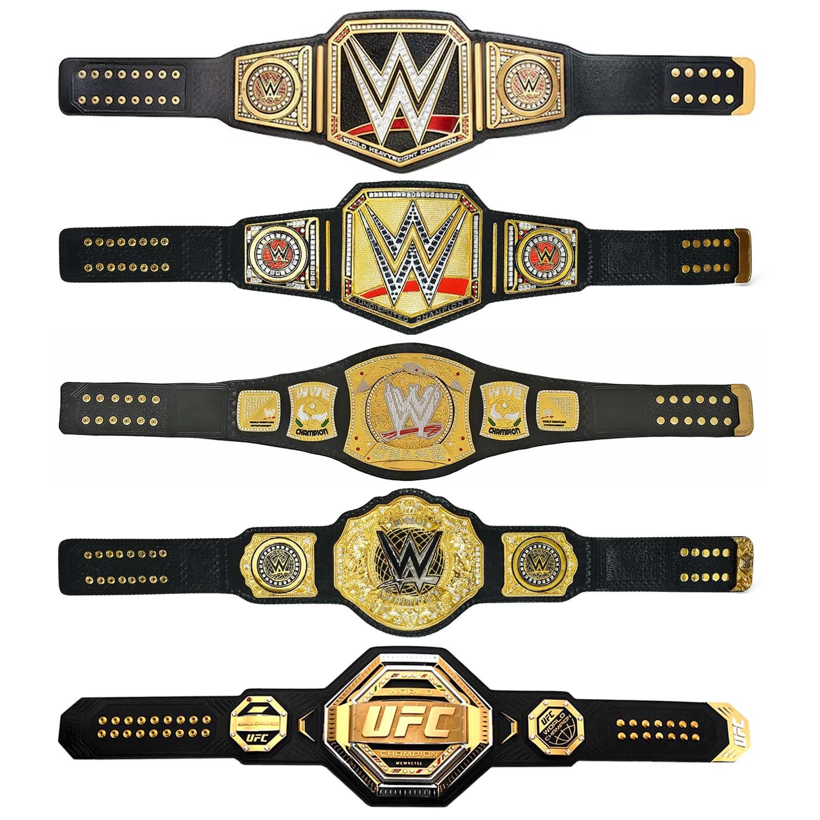 World Heavyweight Wrestling Championship Title Belt Wrestling Championship Belts Custom Brass Zinc Metal Plates Belts