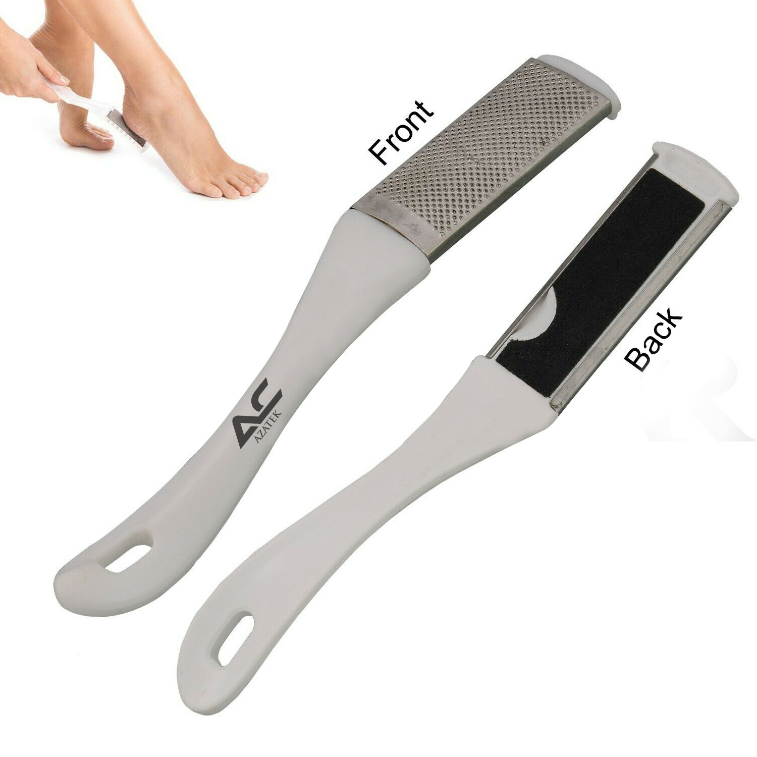 Pedicure Foot Rasp Callus 7 inch Podiatry Instrument for dead skin removal Scrubber For Hard Skin Callus Remover Foot Files