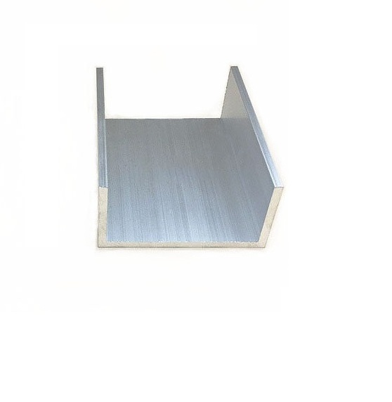 U channel to cover 200mm  aluminum U -aluminum Chinese supplier aluminium circular hollow section