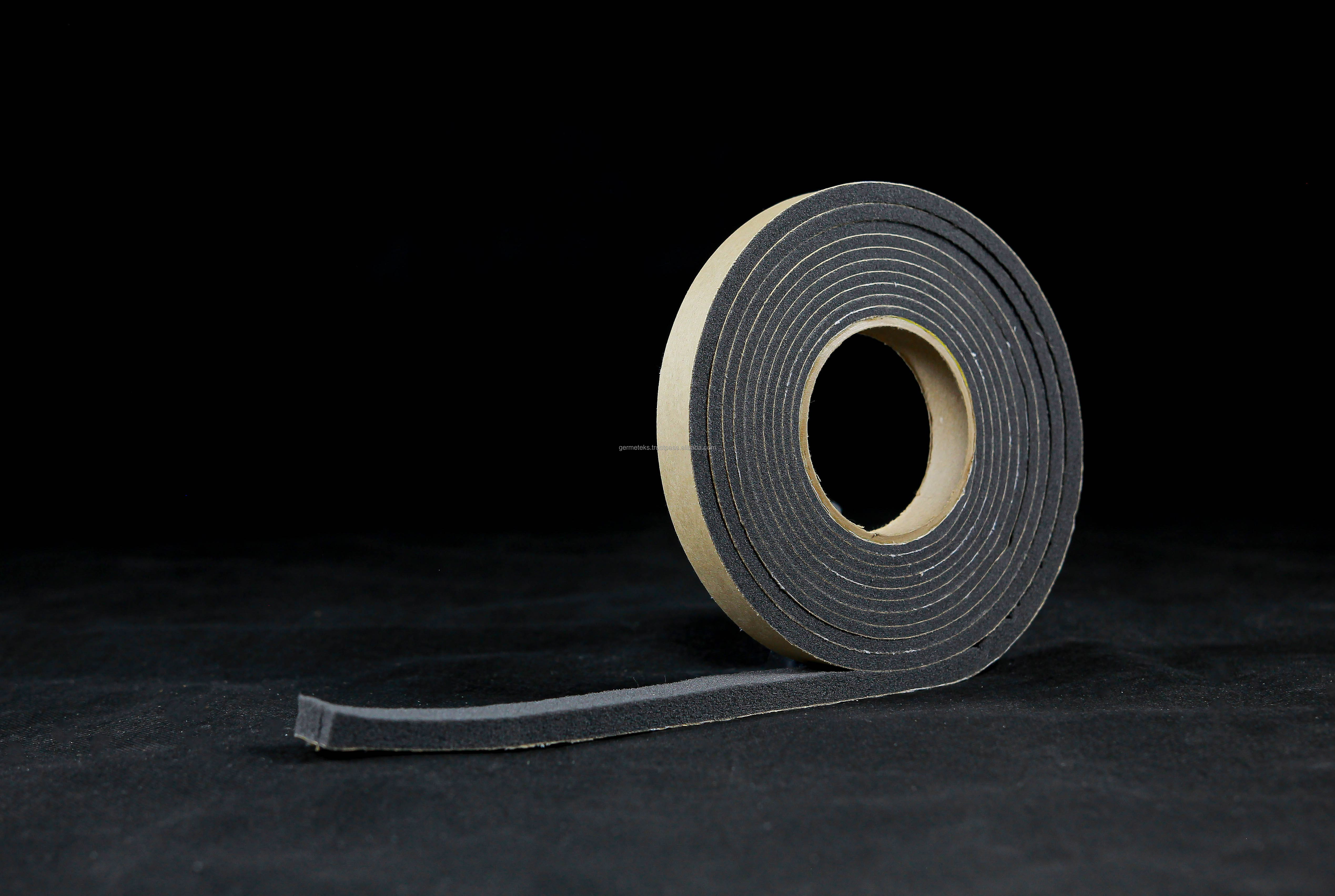 self-adhesive pre-compressed sealing tape based on polyurethane foam of various densities high quality Germetex PCST