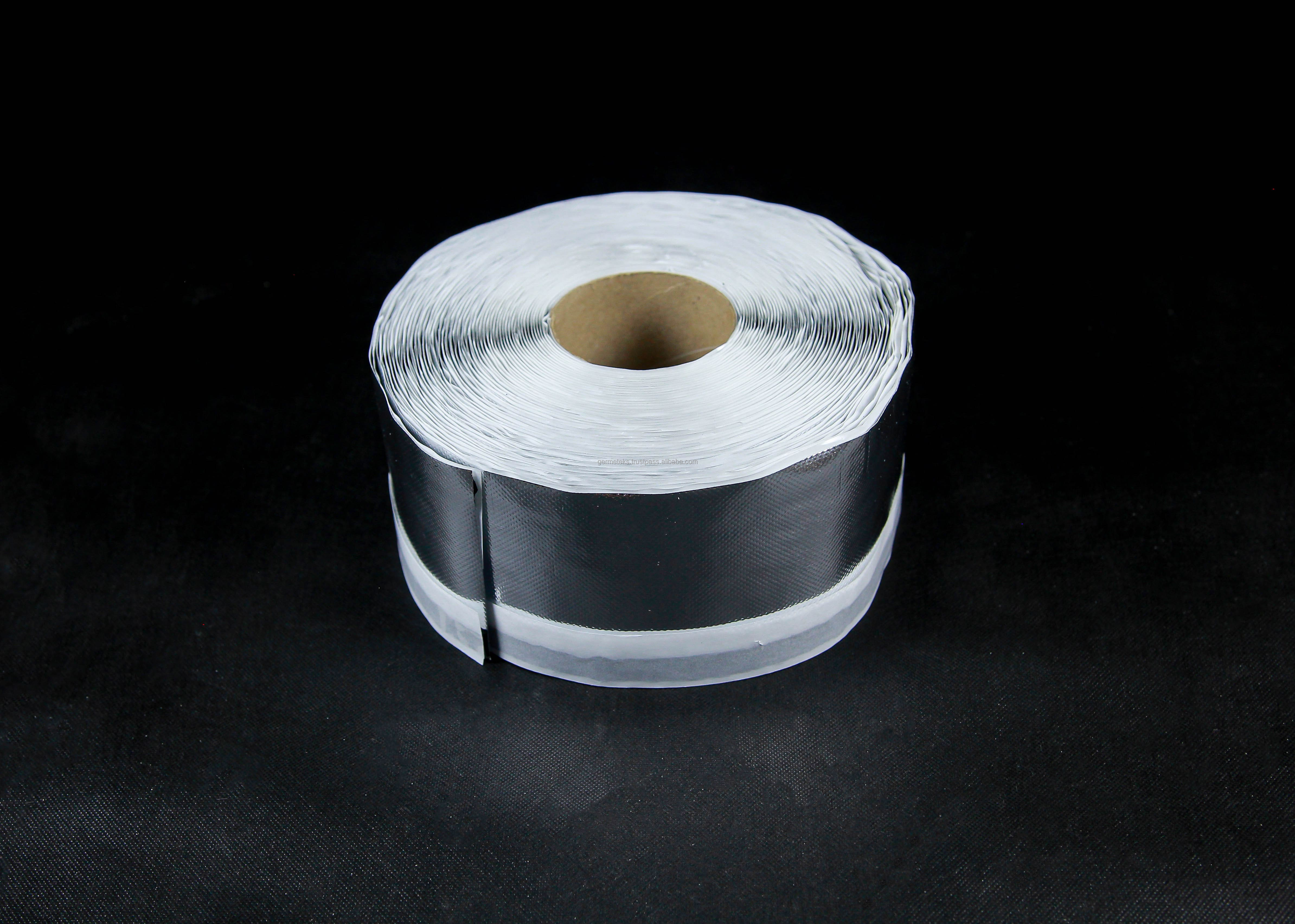 Germetex LM Alum - self-adhesive vapour barrier tape made of metallized aluminum material