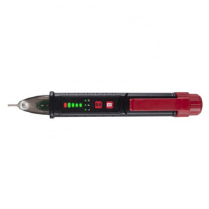 Non-Contact Voltage Tester AC Electricity Detector Pen 12V-1000V/48V-1000V Dual Range with Red & Green LEDs Flashlight