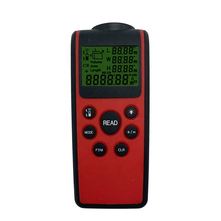 Laser Point Range Finder Tool Ultrasonic Distance Measure Meter