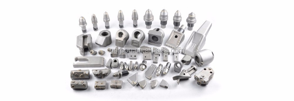 B47k22 Rock Cutting Teeth Foundation Drilling Auger Parts Dirt Teeth Bullet Teeth