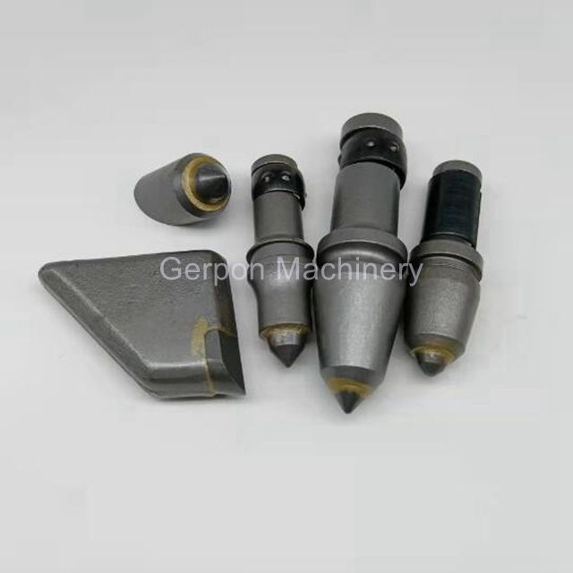 civil engineering trenching picks construction foundation drilling tools conical step cutter teeth tunneling tools