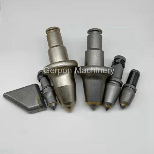 civil engineering trenching picks construction foundation drilling tools conical step cutter teeth tunneling tools