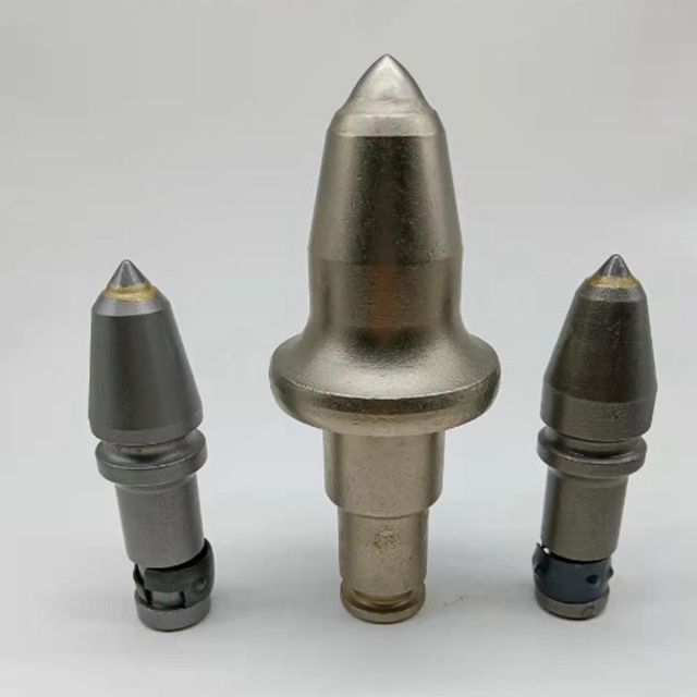 civil engineering trenching picks foundation drilling tools conical step carbide cutter teeth tunneling tools