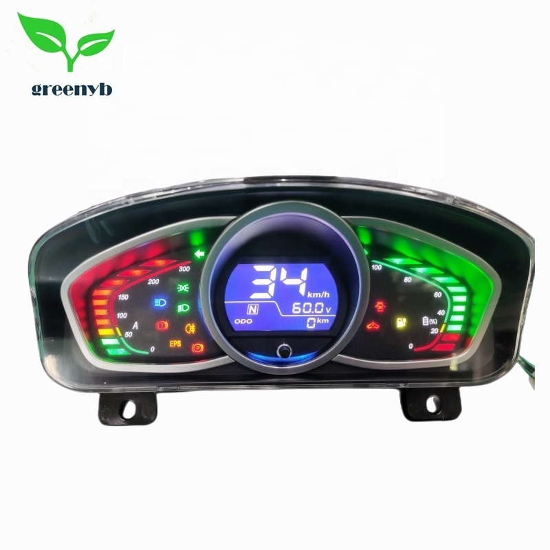 E620 Golf Cart Speedometer for Low Speed Electric Vehicle Digital Cluster Universal Car