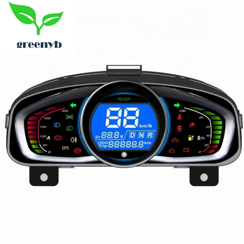 E620 Golf Cart Speedometer for Low Speed Electric Vehicle Digital Cluster Universal Car