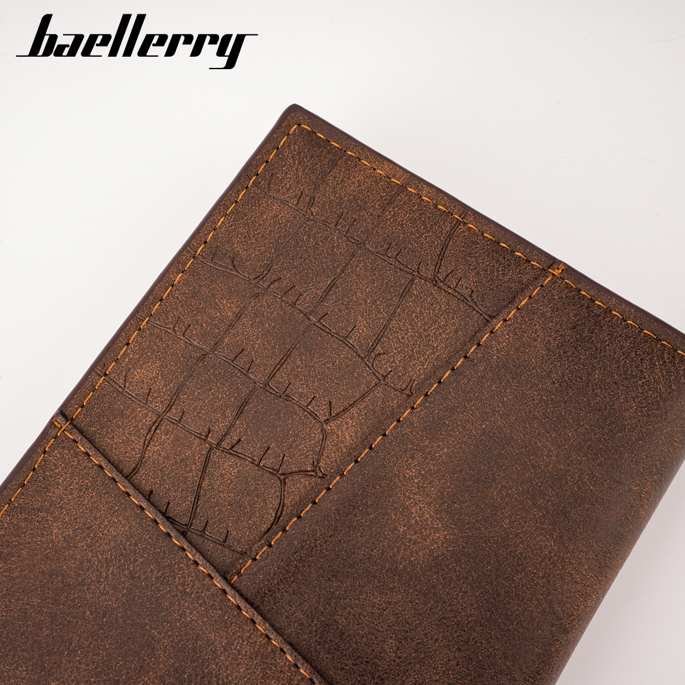 fashion Style baellery long wallet for men PU leather men wallet brand luxury oem pu leather men wallet custom carteras hombre