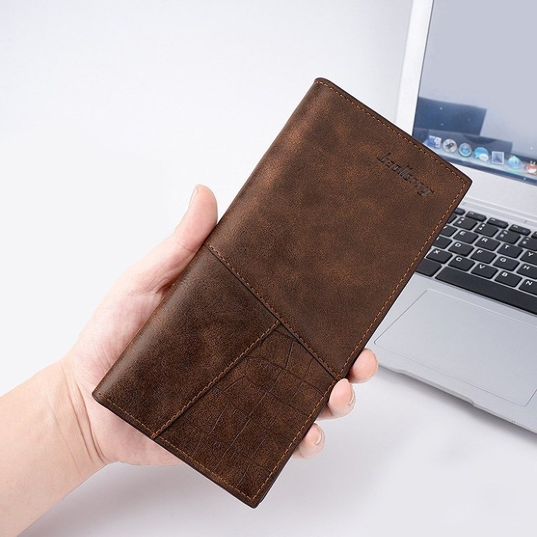 fashion Style baellery long wallet for men PU leather men wallet brand luxury oem pu leather men wallet custom carteras hombre