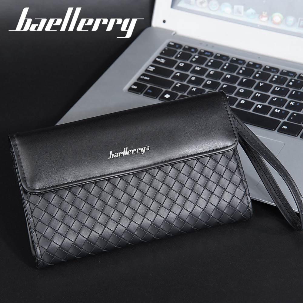 fashion Stylebaellery long wallet for men PU leather long man leather wallet luxury longr credit card holder