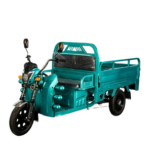 Strong Power Cargo Transportation Electric Cargo Motorcycle E Vehicle 3 Wheels GRS 60V Baby Tricycle 4 in 1 Brushless Open 5-7h