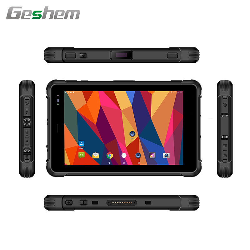 10 inch IP67 Waterproof RJ45 USB 4+64GB POGO PIN 1000 nits Optional Rugged Android 10 Tablet