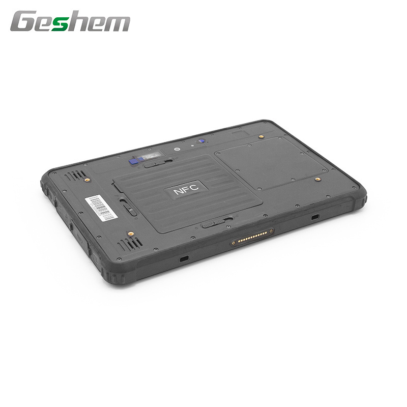 Geshem 10 Inch Android LF HF UHF RFID 4G LTE Industrial Rugged Tablet