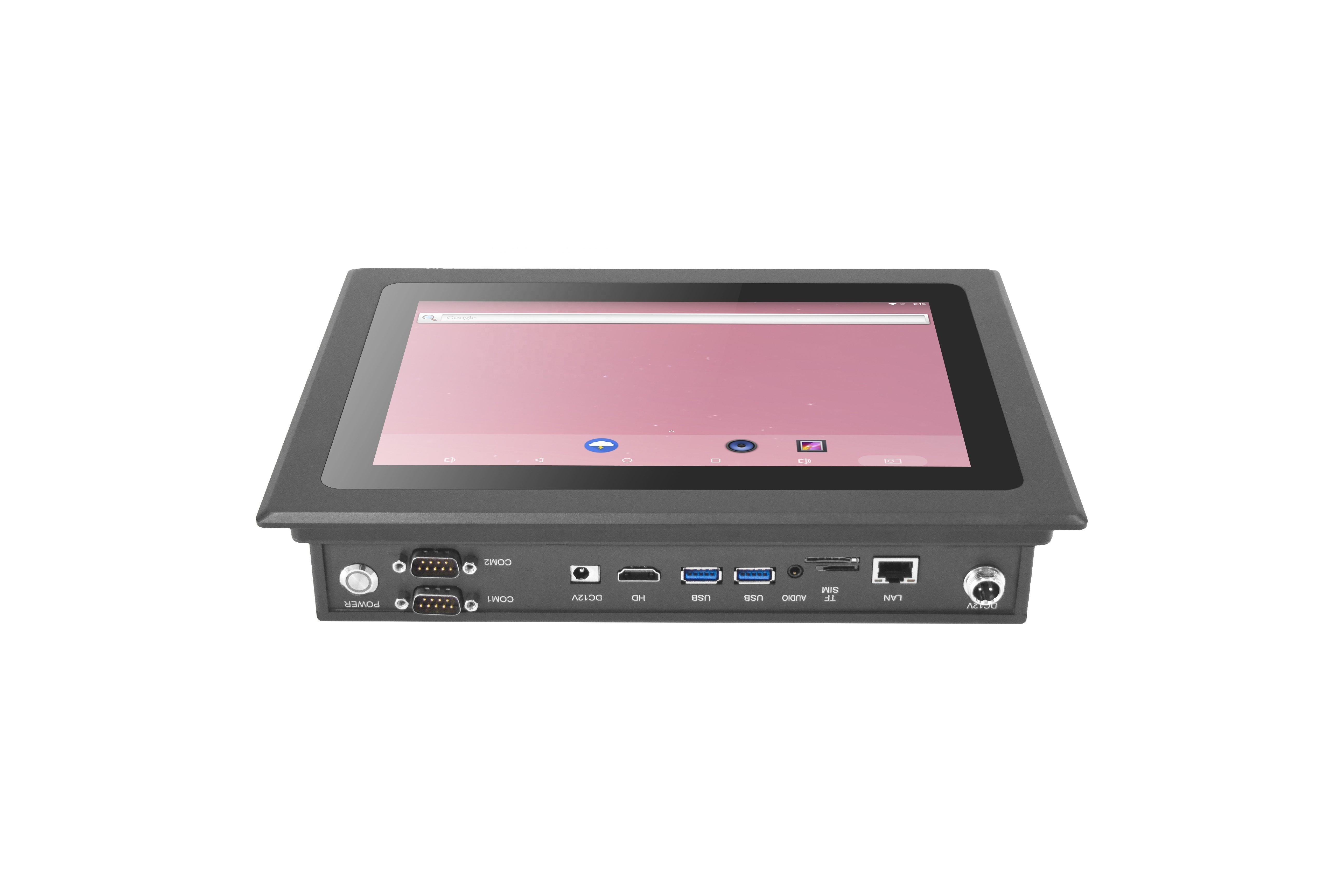 Android 7.1 Front IP65  10.1 15 18.5 21.5 inch RK3399 All in One Industrial Computer 1LAN  2USB 2COM 1TF 1SIM WIFI BT