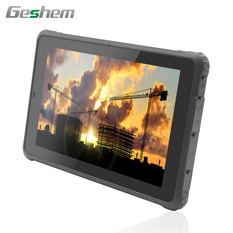 Geshem 10 Inch Android LF HF UHF RFID 4G LTE Industrial Rugged Tablet