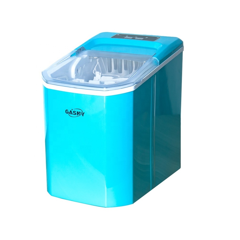 Ice Maker 2 Size Ice Cubes Self-Cleaning Touch Control Ice Making Machine Home Use Party Coffee Wine