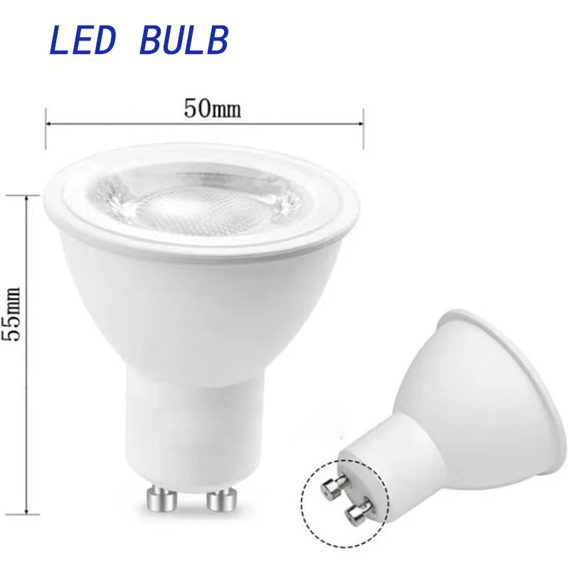 High Lumen Flicker Free Spotlight Gu10 3w 5w 6w 7w 10w 12w 220-240v Dimmable Aluminum Mr16 Led Gu5.3 Spot Light