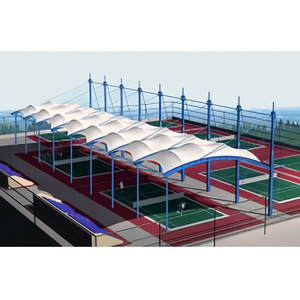 Hot Selling Permanent Self-Cleaning PVDF PTFE Tensile Fabric Tent Membrane Structure Shelter tent For Football Stadium