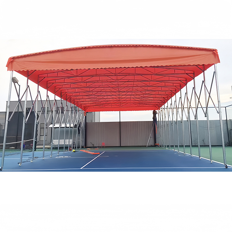 New trend customized outdoor folding awning easy up big event tent retractable storage tent outdoor carport for car sunshade