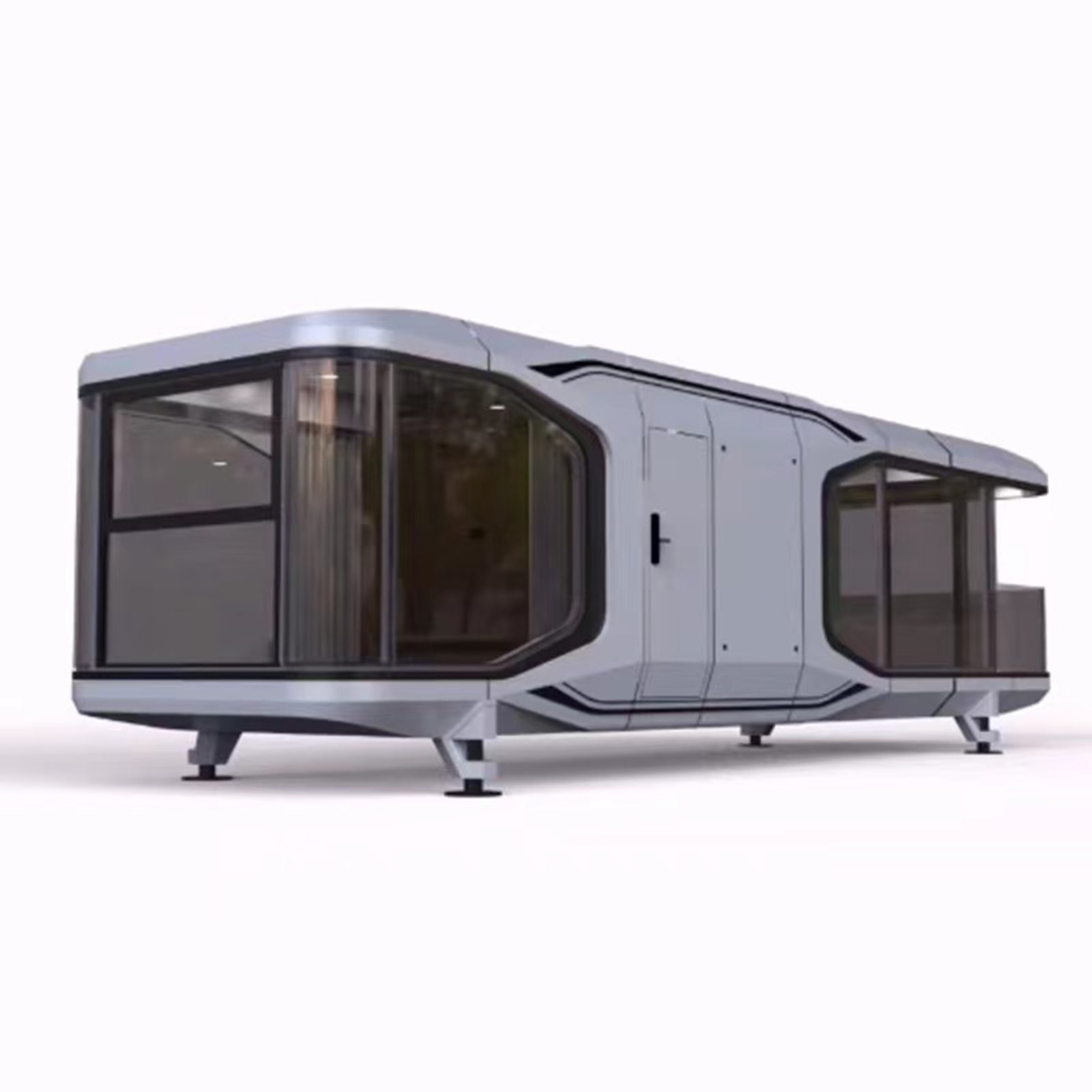 Prefab House Modern capsule tiny house  hotel Container home sleep pod Outdoor Mobile house luxury Sleep pod Capsule Hotel