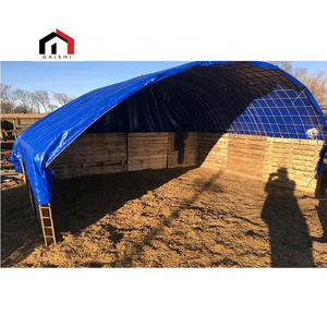 Outdoor tents PVDF tensile membrane animal shelters membrane structure pergola canopy suit container canopy carports for storage