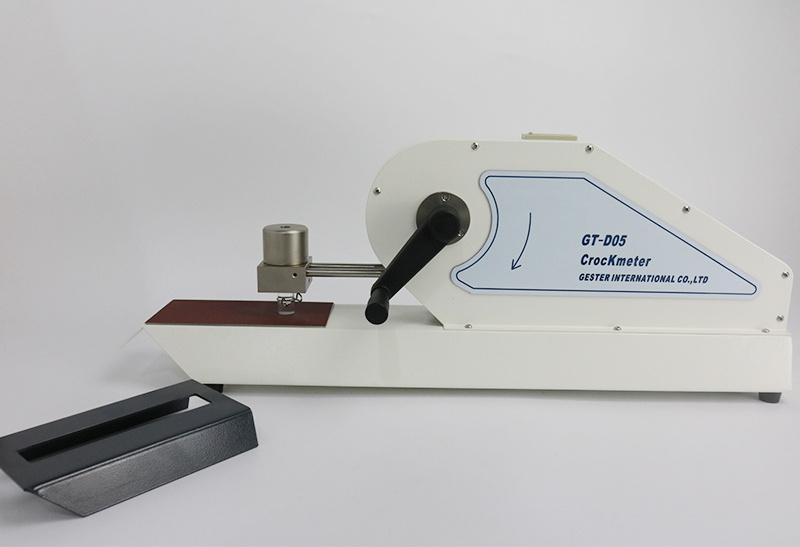 Manual Wet And Dry Rubbing Color Fastness GT-D05 Crockmeter/Manual Rubbing Fastness Tester