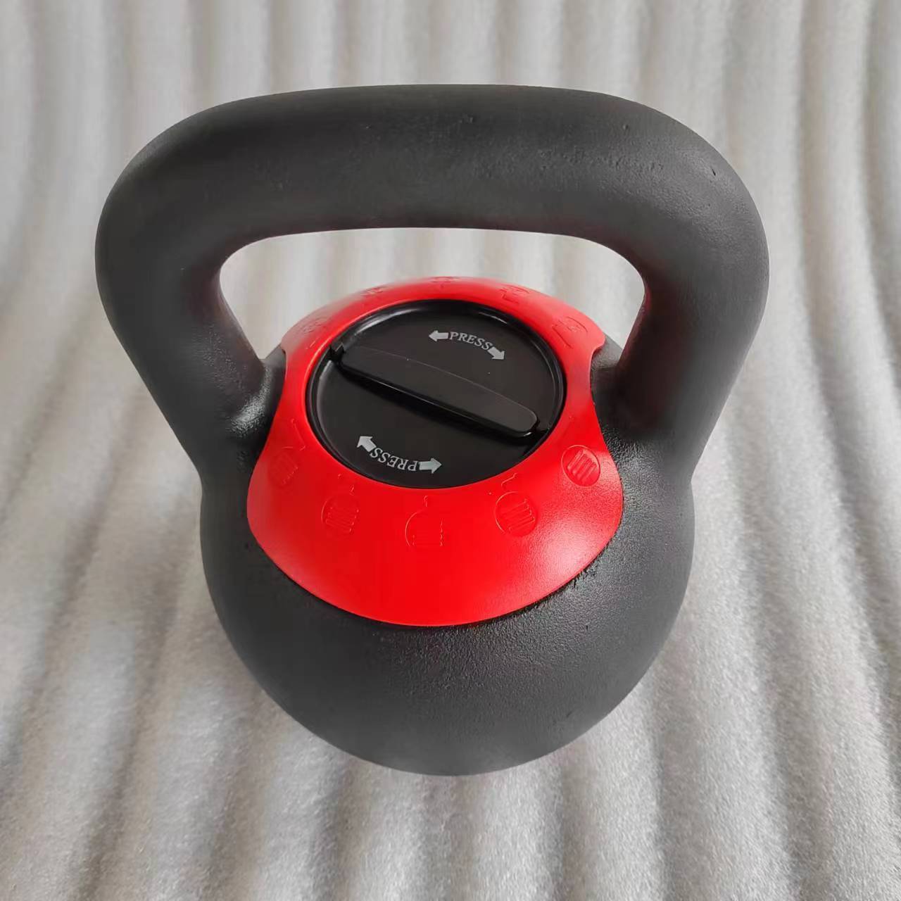 Home Gym Strength Training Weightlifting Training Heavy-Duty Exercise Kettlebell 40lbs Cast Iron Adjustable Kettlebell