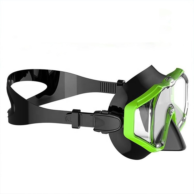 High Quality Cheap Snorkel Mask Silicone Strap Diving Mask Swimming Sports Training Spearfishing Diving Goggles