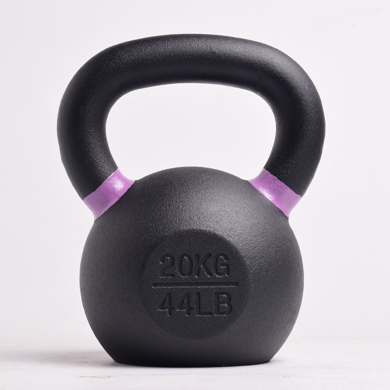 Custom Logo Gym Workout Fitness Equipment Engraved KG LB 4KG,12KG,16KG,24KG,32KG Cast iron Kettlebell