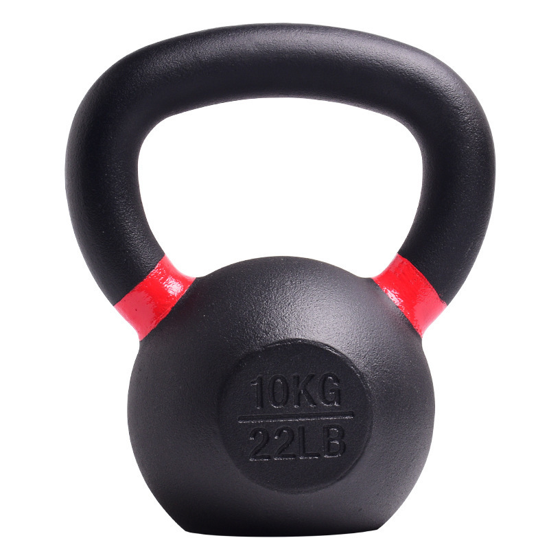 Custom Logo Gym Workout Fitness Equipment Engraved KG LB 4KG,12KG,16KG,24KG,32KG Cast iron Kettlebell