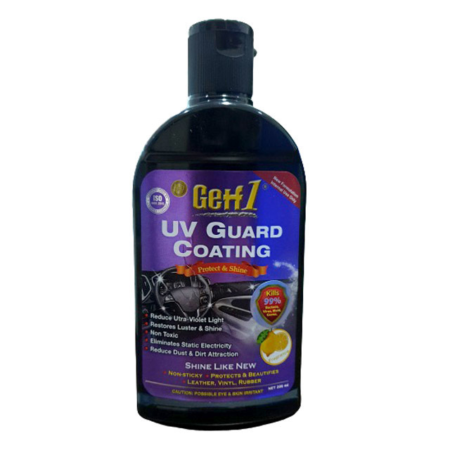 Malaysia Manufactured Automotive Interior UV Guard Coating