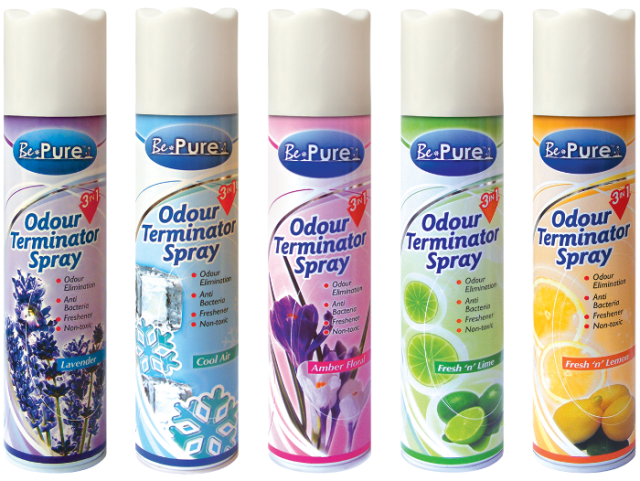 Malaysia Air Freshener Manufacturer Fresh 'n' Lime Odour Terminator Spray -300ml