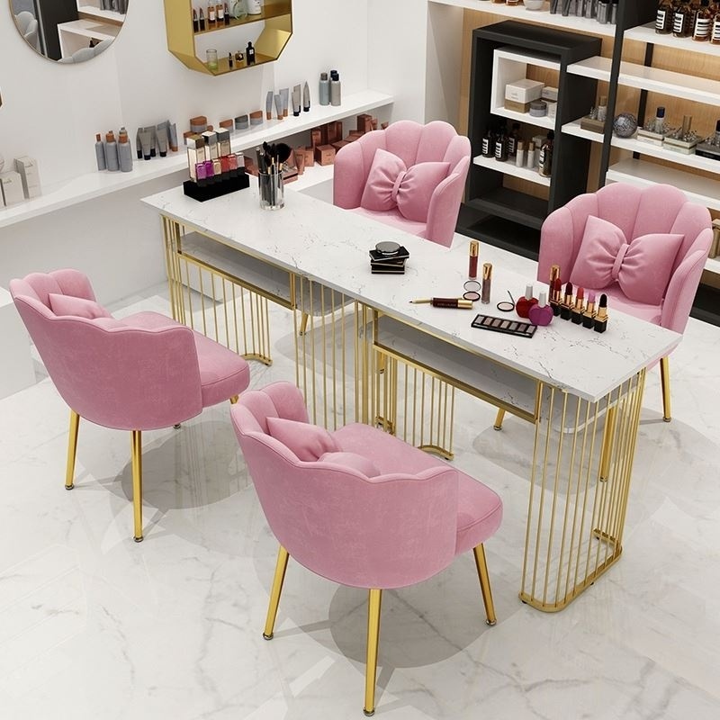 Nordic Luxury Gold Velvet Metal Cheap Indoor Wholesale Dinning Room Home Furniture Modern Restaurant Dining Chairs Nail Chair