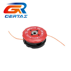 Nylon speed feed trimmer head for gasoline hedge trimmer